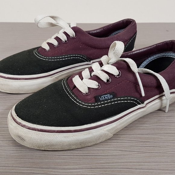 Vans 'Era - Two Tone' Sneaker, Purple & Black Childrens Size 13/30.5 (Ages 8-12) - Picture 2 of 7